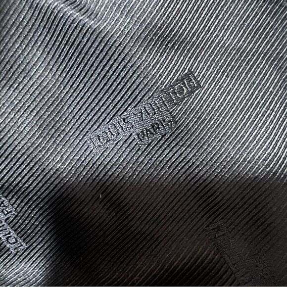 LOUIS Vuitton Jacket Runway RARE 2009 Collection Black Wool Blend Coat Size 40 - Picture 10 of 15